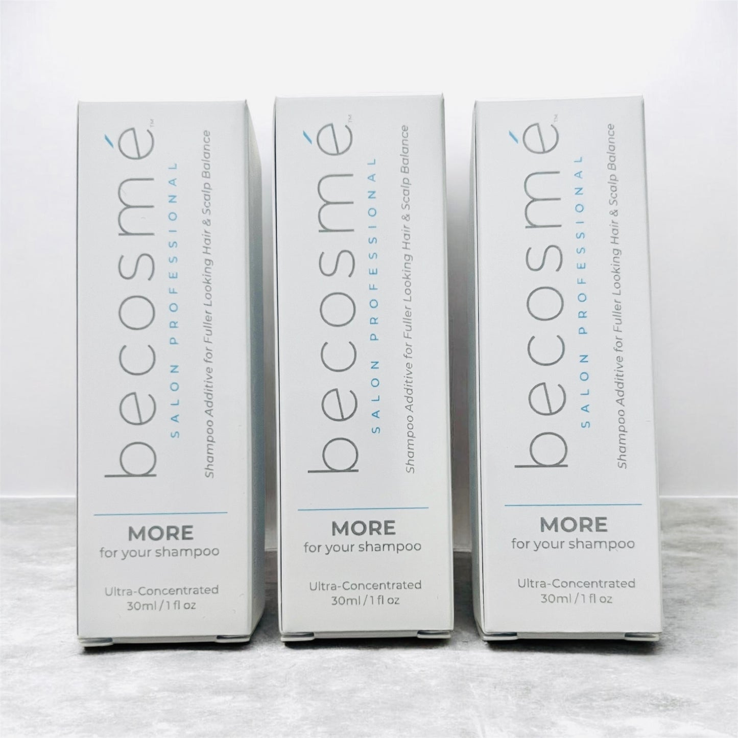 Becosmé “MORE” For Shampoo (3 Bottles)